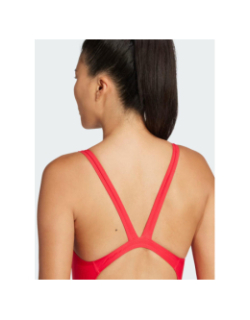 Maillot de bain de natation 3s rouge femme - Adidas