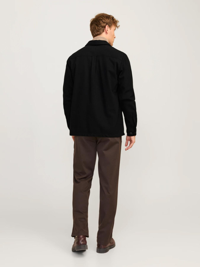 Surchemise jcogrid noir homme - Jack & Jones