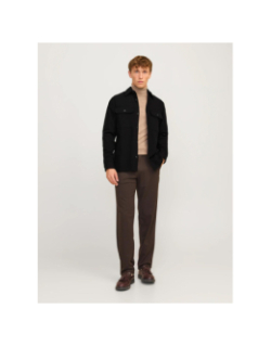 Surchemise jcogrid noir homme - Jack & Jones