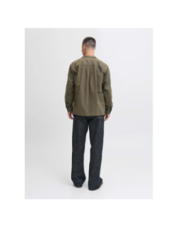 Surchemise jcogrid kaki homme - Jack & Jones