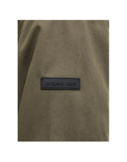 Surchemise jcogrid kaki homme - Jack & Jones