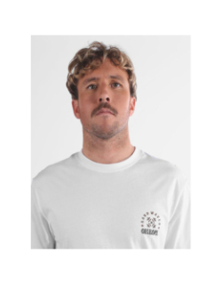 T-shirt à manches courtes sandwaves blanc homme - Oxbow