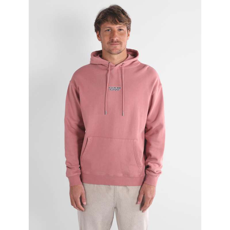 Sweat à capuche symbol rose homme - Oxbow