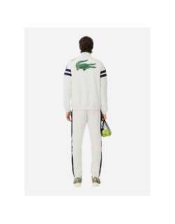 Ensemble survêtement tennis imprimé blanc homme - Lacoste