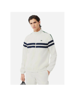 Ensemble survêtement tennis imprimé blanc homme - Lacoste
