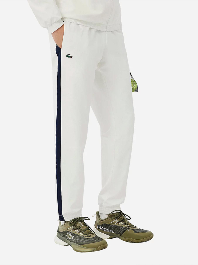 Ensemble survêtement tennis imprimé blanc homme - Lacoste