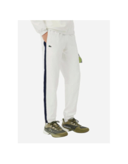 Ensemble survêtement tennis imprimé blanc homme - Lacoste