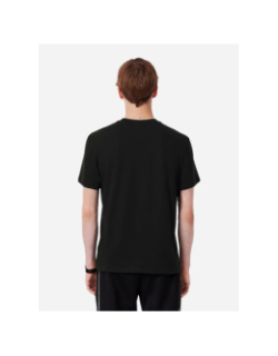 T-shirt à manches courtes urban grand logo noir homme - Lacoste