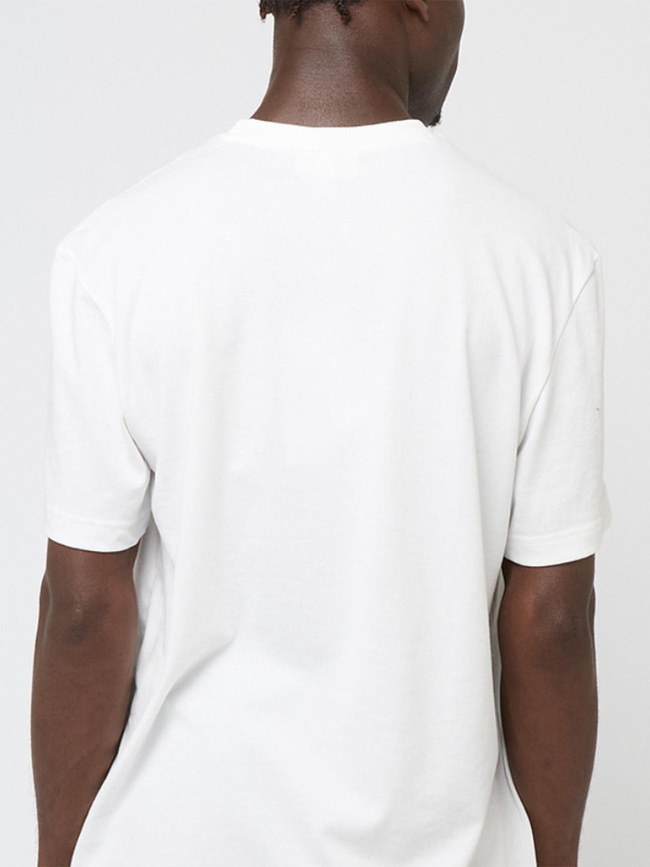 T-shirt à manches courtes urban grand logo blanc - Lacoste