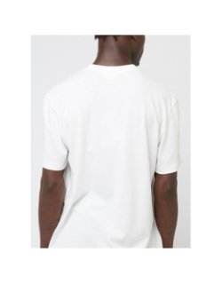 T-shirt à manches courtes urban grand logo blanc - Lacoste
