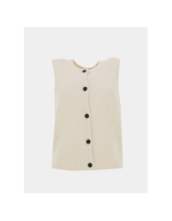 Gilet sans manche novah blanc femme - Vero Moda
