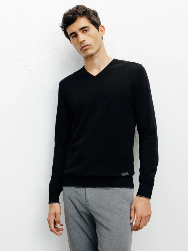 Pull brent noir homme - Izac