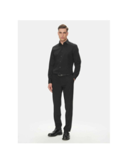 Chemise regular poplin noir homme - Calvin Klein