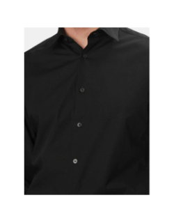 Chemise regular poplin noir homme - Calvin Klein