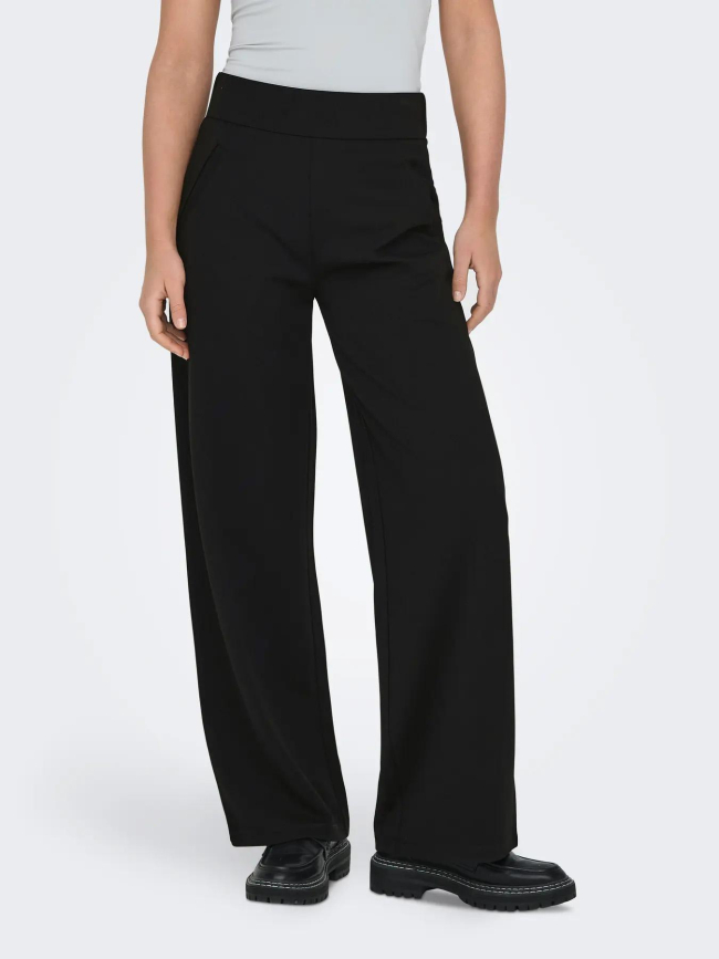 Pantalon large louisville catia noir femme - Jdy