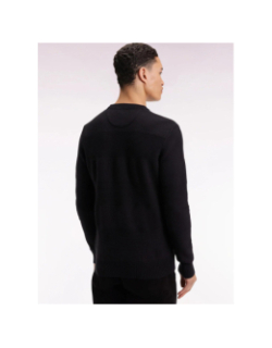 Pull à col rond brighthoney noir homme - Eden Park