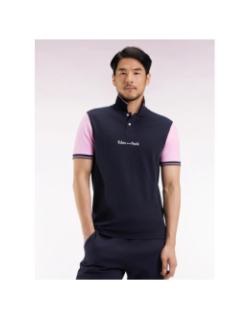 Polo à manches courtes hasparren bleu marine homme - Eden Park