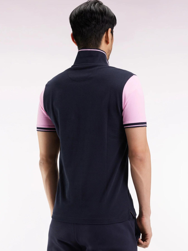 Polo à manches courtes hasparren bleu marine homme - Eden Park