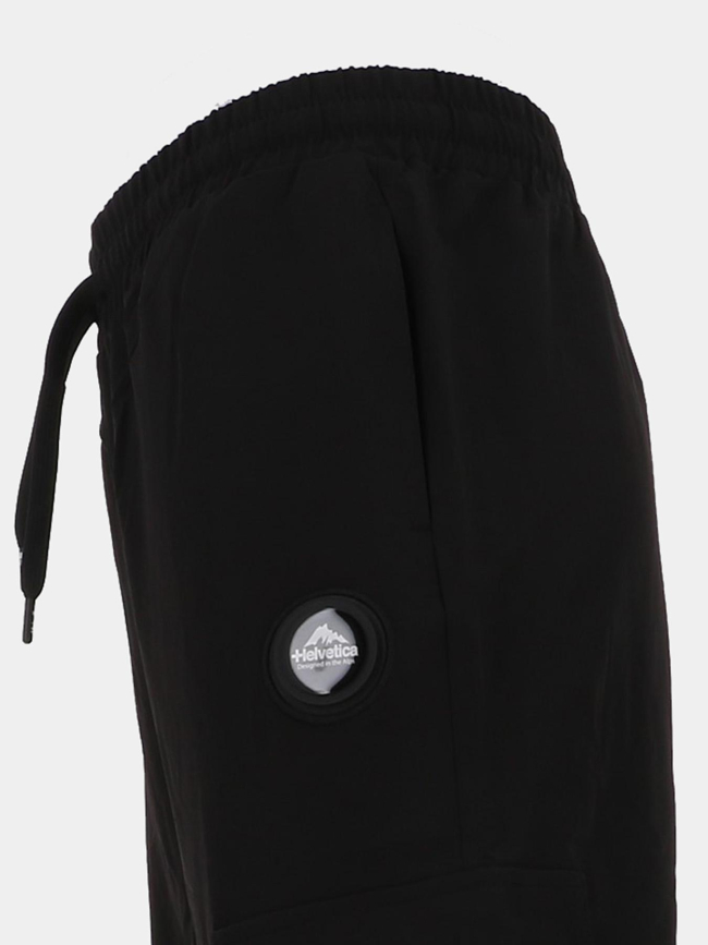 Pantalon jogging cargo wembley noir homme - Helvetica