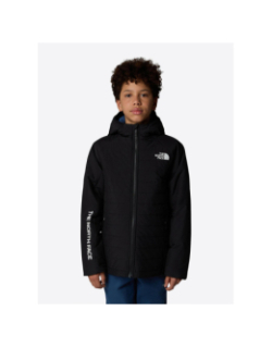 Doudoune à capuche never stop noir enfant - The North Face