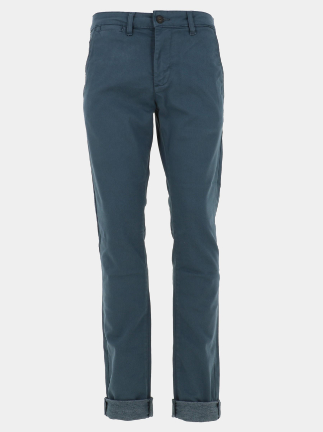 Pantalon chino pallas bleu homme - Teddy Smith