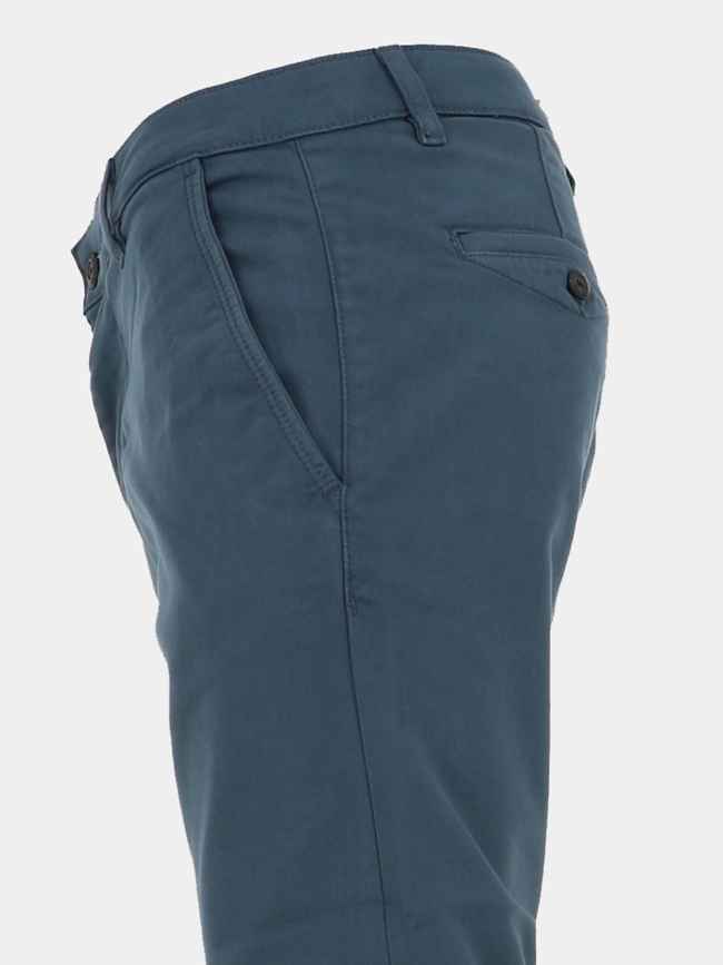Pantalon chino pallas bleu homme - Teddy Smith