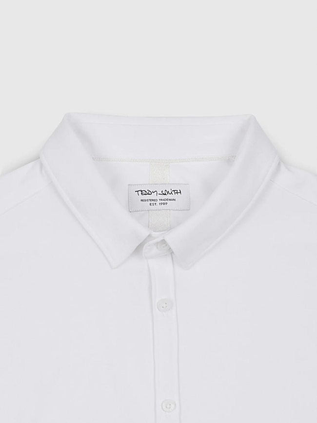 Chemise à manches longues c-donovan blanc homme - Teddy Smith