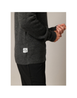 Pull à col zippé galileo anthracite homme - Deeluxe