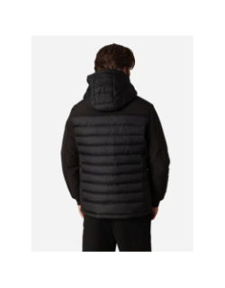 Veste matelassée avec capuche sector noir homme - Deeluxe