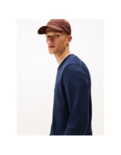 Pull uni slim bleu marine homme - Tommy Jeans