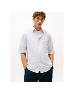 Chemise performance print blanc homme - Tommy Hilfiger