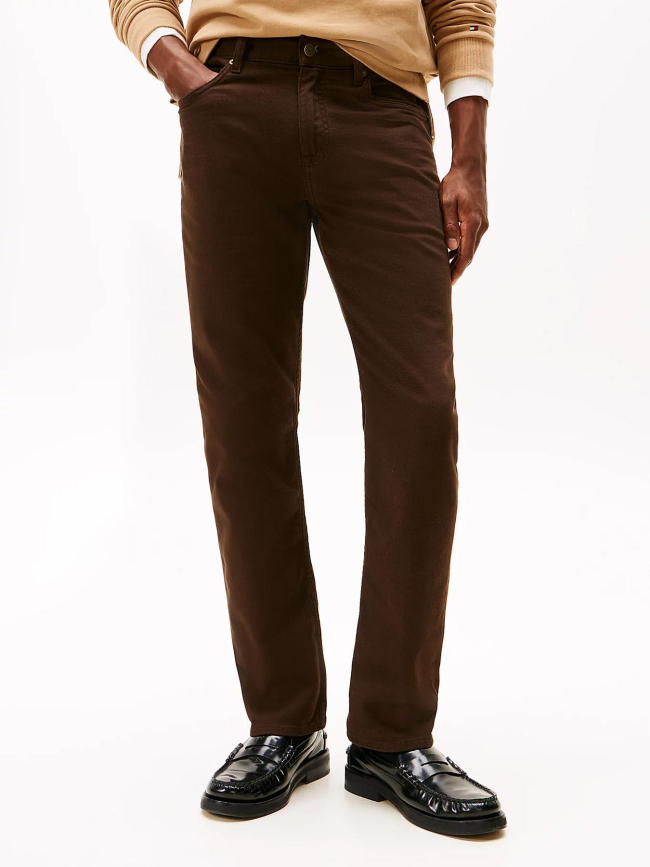 Jean droit denton marron homme - Tommy Hilfiger