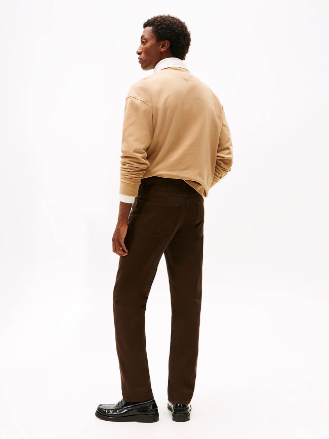 Jean droit denton marron homme - Tommy Hilfiger