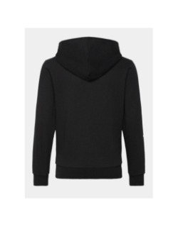Sweat à capuche zippé lettrage brodé noir garçon - Champion