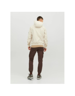 Veste softshell basic beige homme - Jack & Jones