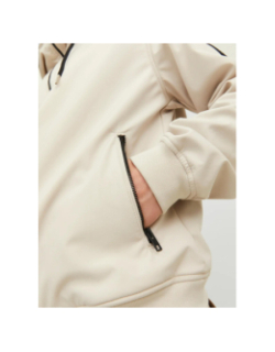 Veste softshell basic beige homme - Jack & Jones
