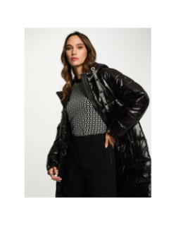 Doudoune à capuche gmode noir femme - Morgan