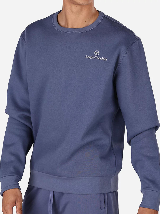 Sweat à col rond salice bleu homme - Sergio Tacchini