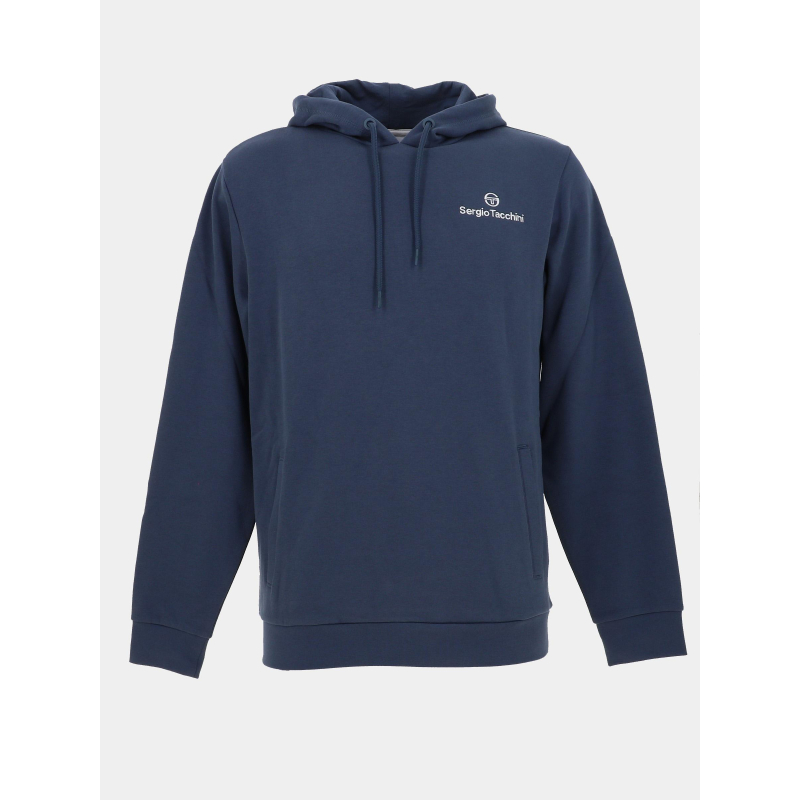 Sweat à capuche lobby bleu homme - Sergio Tacchini