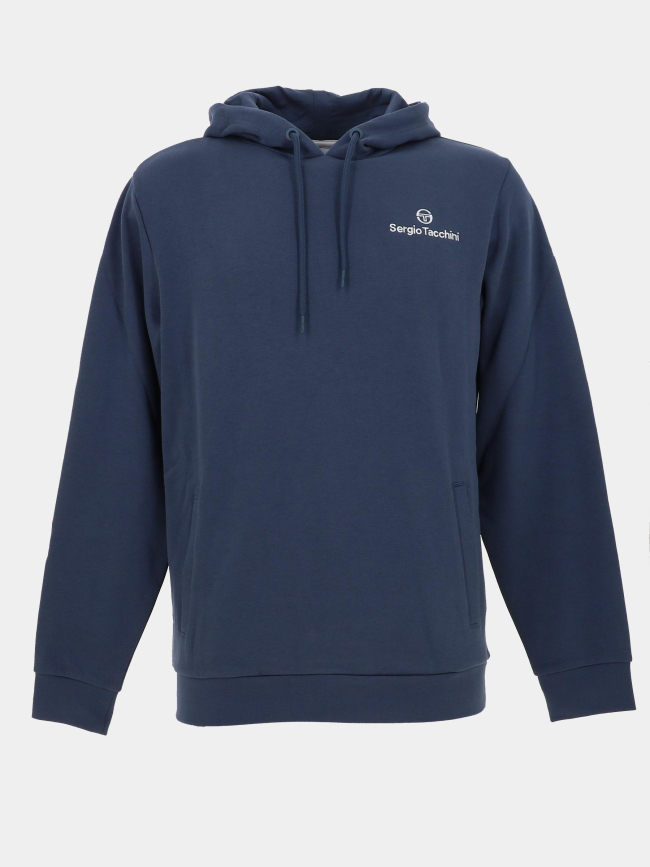 Sweat à capuche lobby bleu homme - Sergio Tacchini