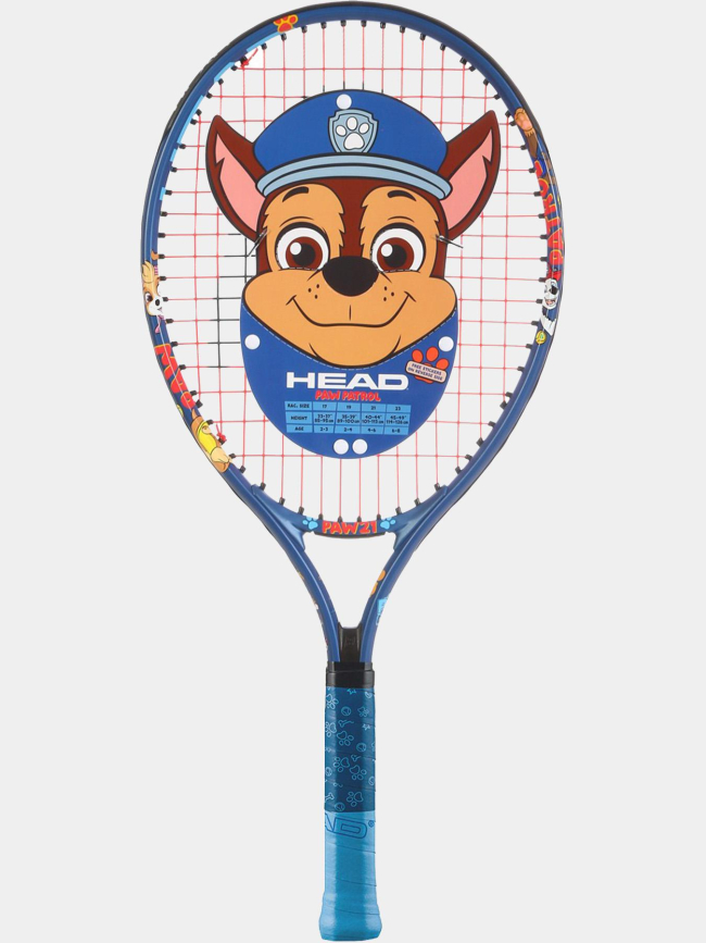 Raquette de tennis paw 19 pat patrouille bleu enfant - Head