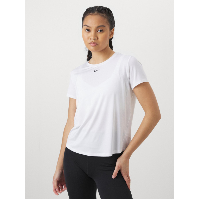 T-shirt de sport performance one classic blanc femme - Nike