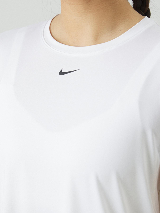 T-shirt de sport performance one classic blanc femme - Nike