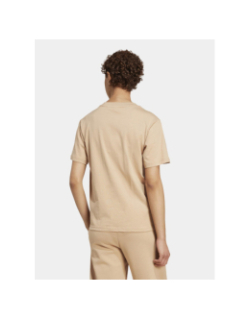 T-shirt manches courtes petit logo beige femme - Adidas