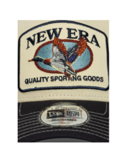 Casquette trucker animal patch beige homme - New Era