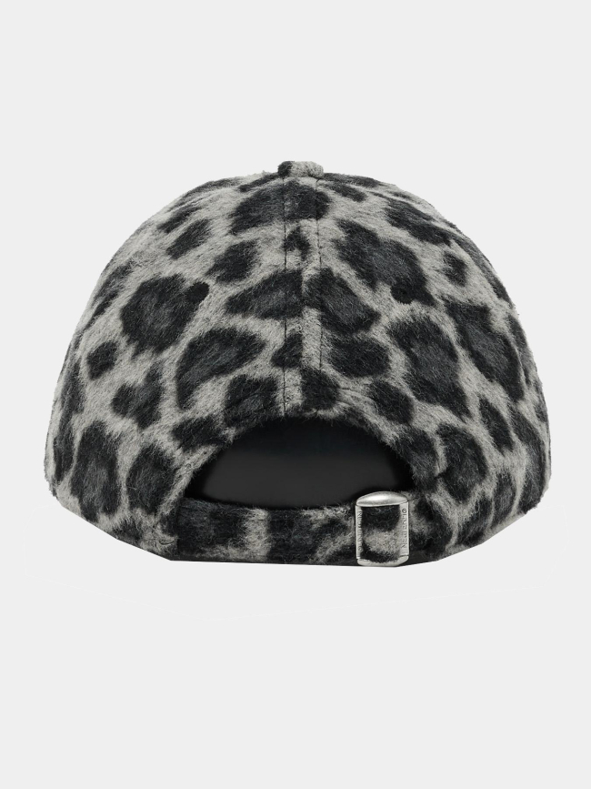 Casquette 9forty LA dodgers cosy leopard gris femme - New Era
