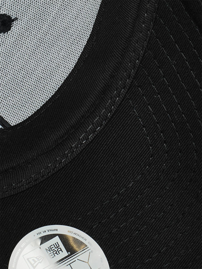 Casquette 9forty LA dodgers cosy leopard gris femme - New Era