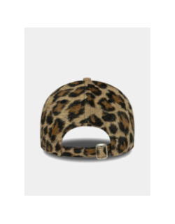 Casquette 9forty NY yankees cosy lepoard marron femme - New Era