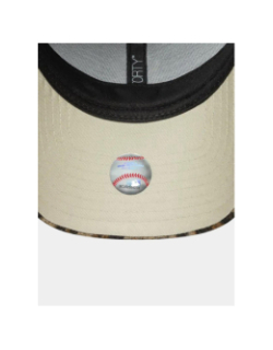 Casquette 9forty NY yankees cosy lepoard marron femme - New Era