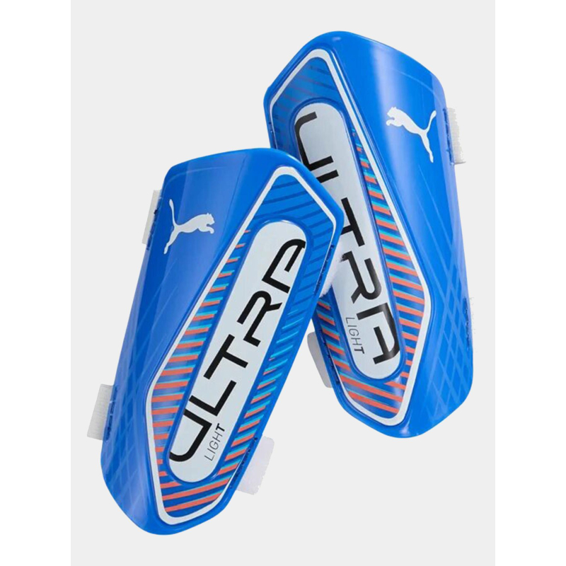 Protège-tibias sans chevillière ultra light strap bleu - Puma